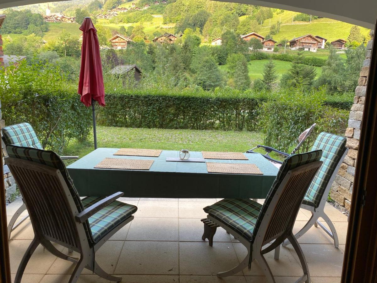 Studio - La Vieze Thermes Park Apartman Val dʼIlliez Kültér fotó