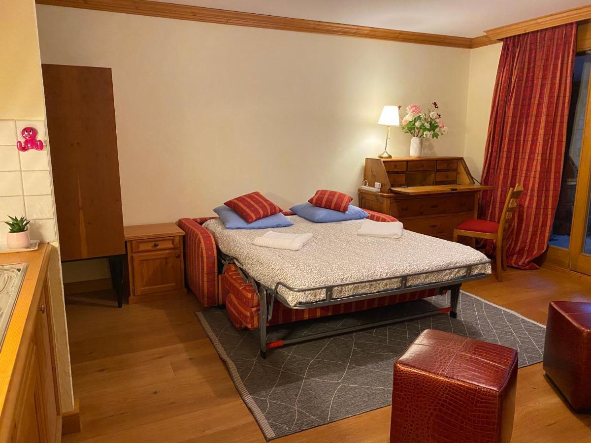 Studio - La Vieze Thermes Park Apartman Val dʼIlliez Kültér fotó