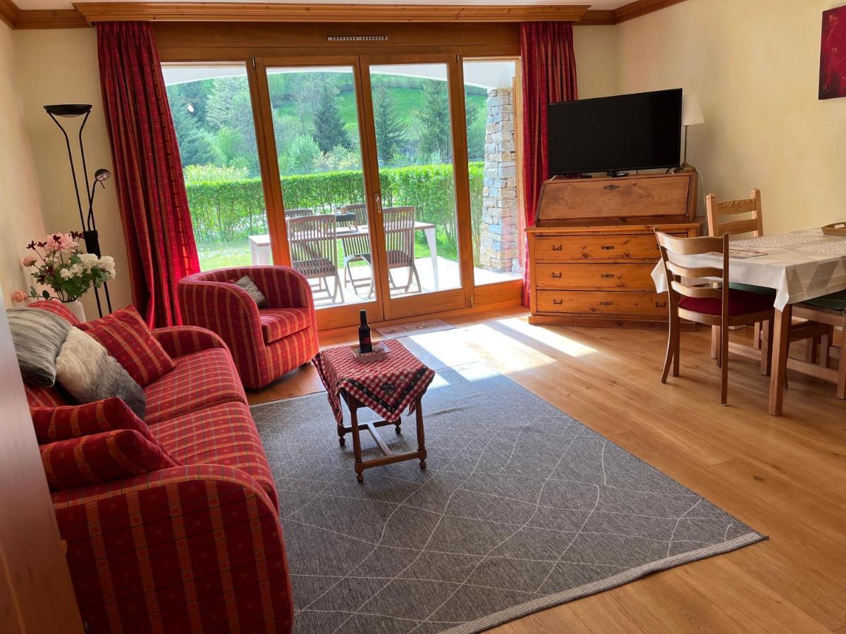 Studio - La Vieze Thermes Park Apartman Val dʼIlliez Kültér fotó